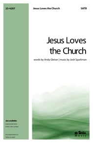 Jesus Loves the Church SATB choral sheet music cover Thumbnail